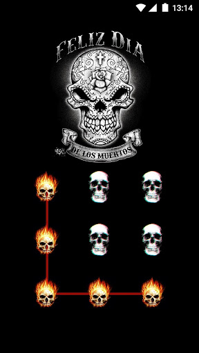 Android application AppLock Theme Death Skeleton screenshort