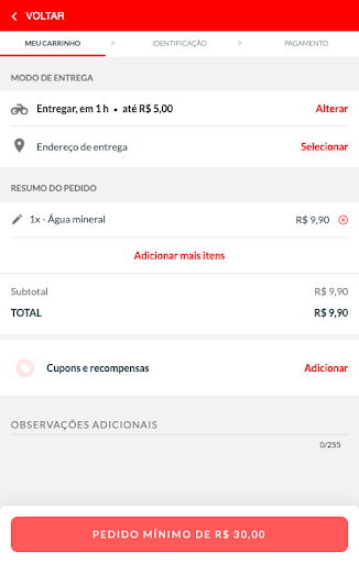Olliveta Pizza Delivery Screen 3