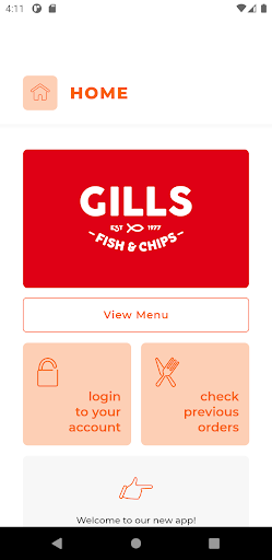 Android application Gills Sunderland screenshort
