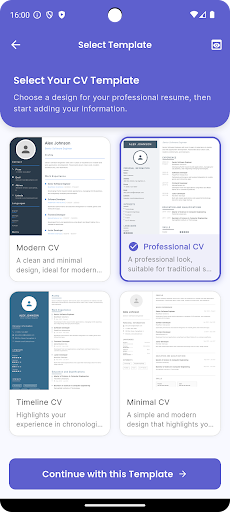 Siivii - CV Maker screenshot 1