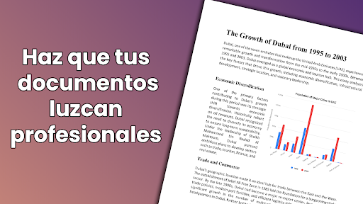 Vista previa de la aplicación