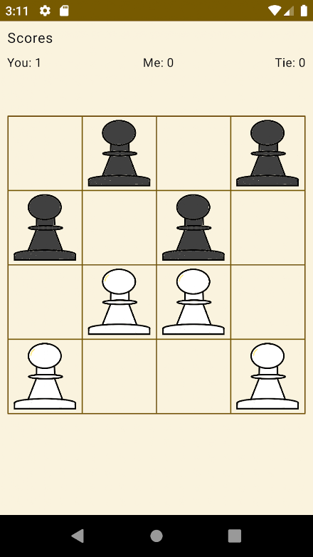 Octopawn Screen 1