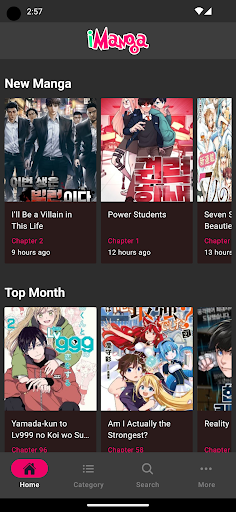 Android application iManga - Comics Reader screenshort