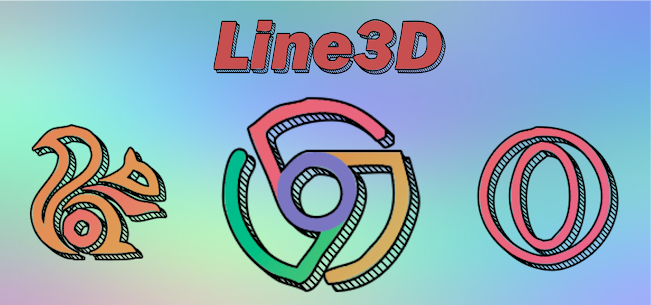Line3D – APK Paket Ikon (Ditambal/Tidak Terkunci Penuh) 2