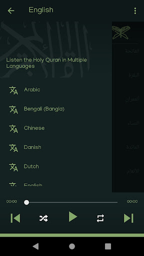 The Quran in Audio screenshot 6