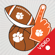 Clemson Tigers Selfie Stickers Animated