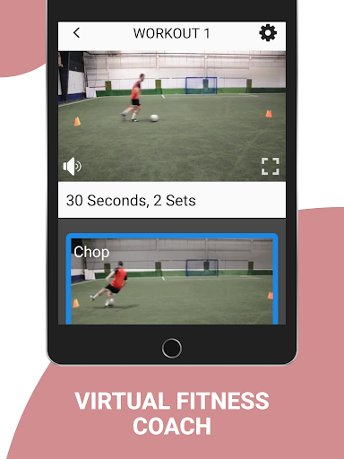Screenshot of Soccer: Speed & Agility