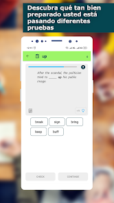 Screenshot 7 Verbos compuestos en inglés android