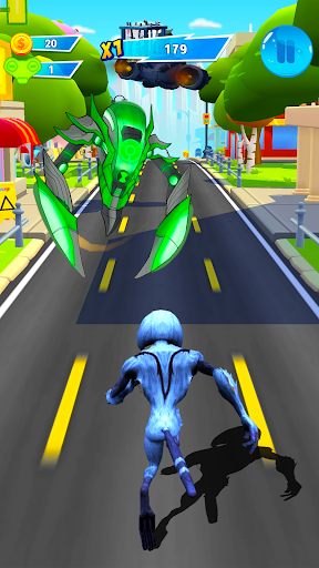 Ben Super Omnitrix 10Alien Run Screen 3