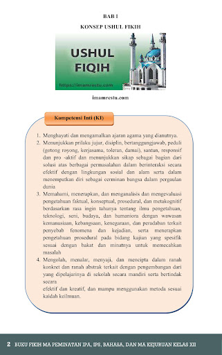 Fikih MA Kelas XII KSKK 2020 Screen 3