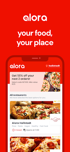 Android application Alora screenshort