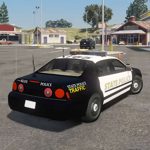لعبة سيارة مطاردة الشرطة