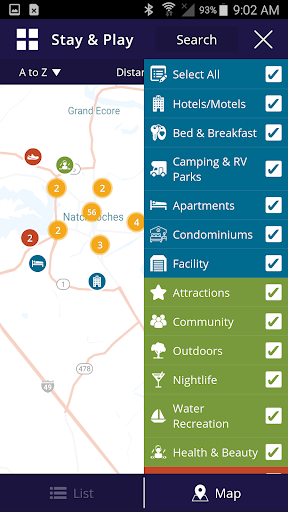 Screenshot of Go Natchitoches