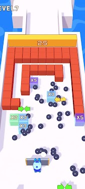 #1. bounce Bricks 3D (Android) By: Lan Game
