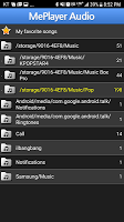 screenshot of MePlayer Music ( MP3 Player)