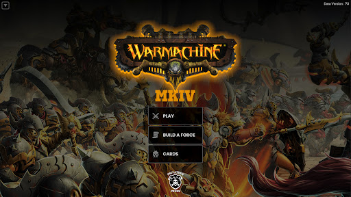 Warmachine App Screen 3