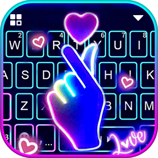 Love Heart Neon Theme - Apps on Google Play
