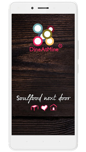 Android application DineAtMine- List your Meals! screenshort