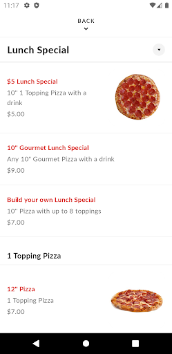 Tenneys Pizza Screen 3