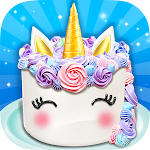 Cover Image of ดาวน์โหลด Unicorn Food - Sweet Rainbow Cake Desserts Bakery 3.1.3 APK