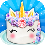 Unicorn Food - Sweet Rainbow Cake Desserts Bakery 3.1.0 Icon