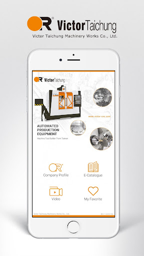 Android application OR Victor CNC 台中精機-工具機 screenshort