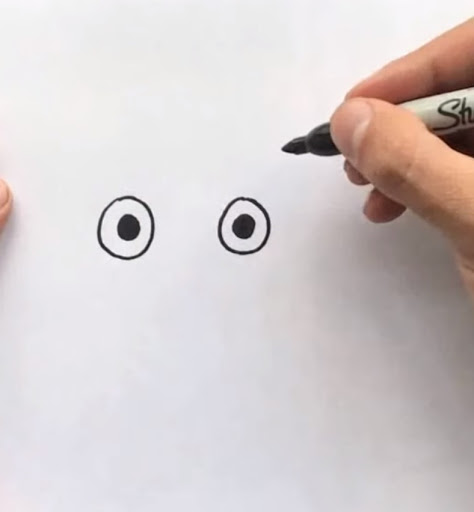 Android application How to draw momo step by step screenshort