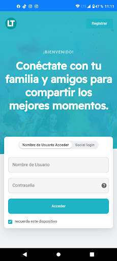 Android application Latintuanis Lite screenshort