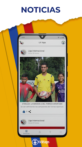 LIF App Liga Internacional Screen 2