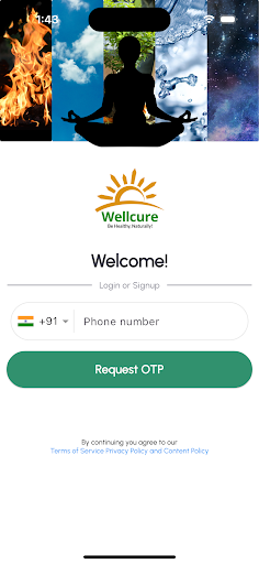 Wellcure - Natural Healing App Screenshot 1 - AppWisp.com