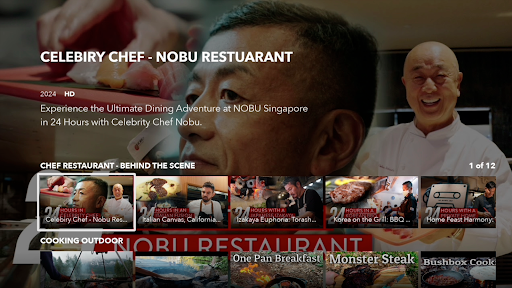 Chef Misteries TV Screen 2