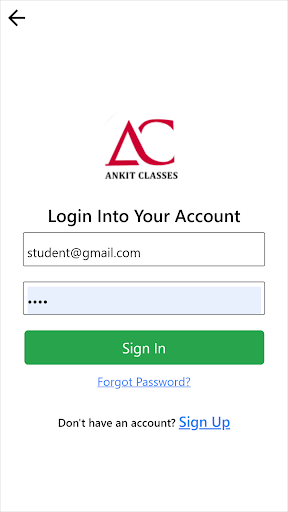 ANKIT CLASSES Screen 2