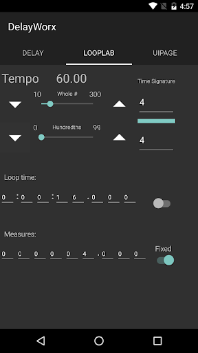 DelayWorxAndroid Screen 2
