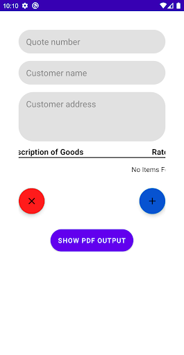 Simple Quote App Screen 2