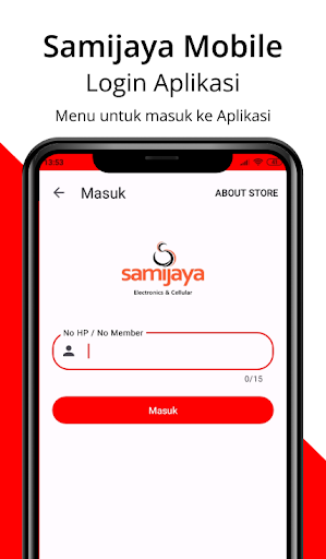 Samijaya Mobile Screen 2