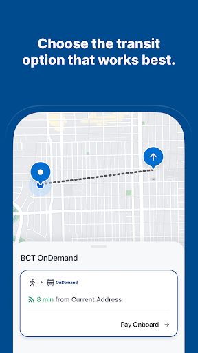 Screenshot of BC Transit – OnDemand