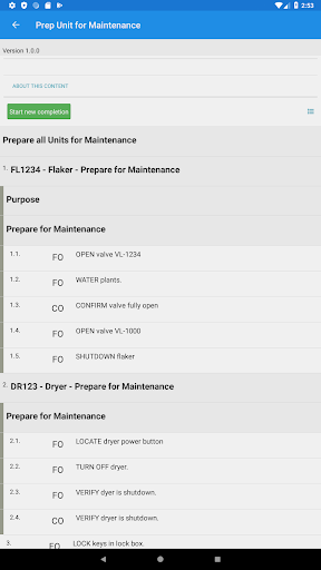 App preview