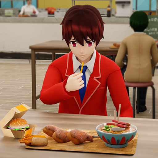 Anime Boy High School Life 3d