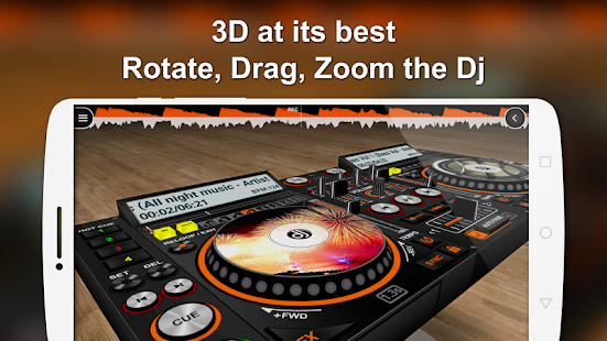 DiscDj 3D Music Player - 3D Dj Music Mixer Studio for pc screenshots 1