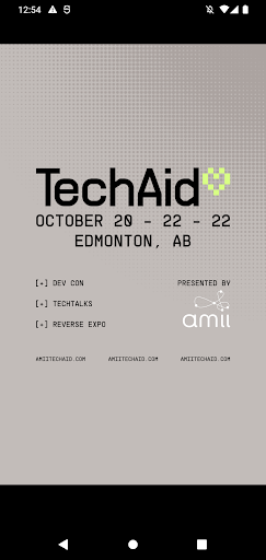 Android application TechAid screenshort