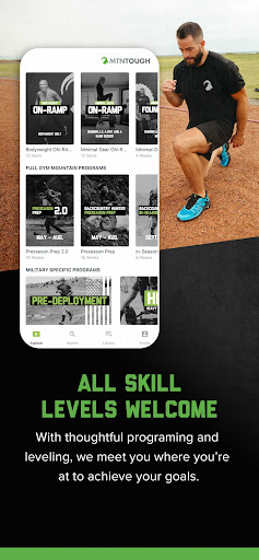 Screenshot of MTNTOUGH: Home & Gym Workouts