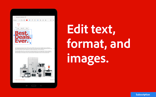 Adobe Acrobat Reader: Edit PDF Varies with device screenshots 14