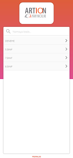 Android application Artı On Video Çözüm screenshort