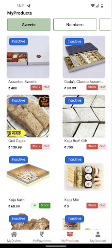 Mirchi E-Commerce Screen 2
