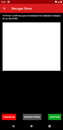 AMS Gestión de incidencias Screen 3