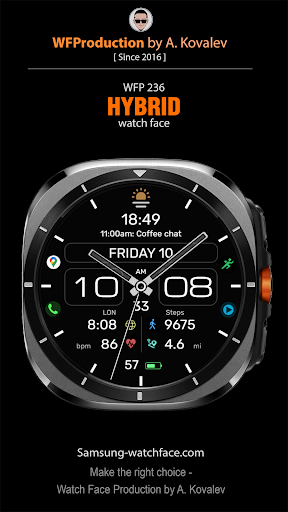 WFP 236 Hybrid watch face screenshot 24