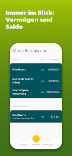 PostFinance App Screenshot