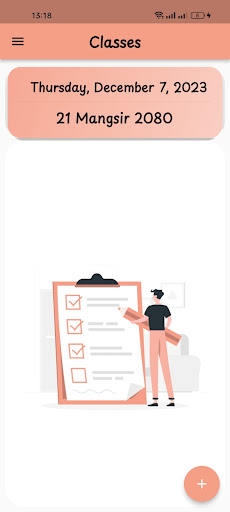 Android application G Attendance screenshort