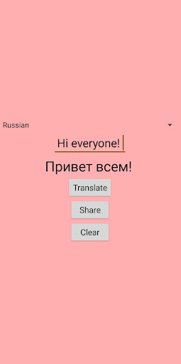 Quick Translator Screen 3