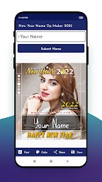Download Happy New Year Name DP Maker 2022 APK 3.0 for Android